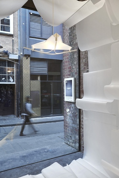 Шоурум Lightloft от студии Edwards Moore в Мельбурне