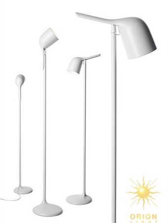 Напольная лампа для чтения Colibri итальянской фабрики Foscarini Напольная лампа для чтения Colibri итальянской фабрики Foscarini
